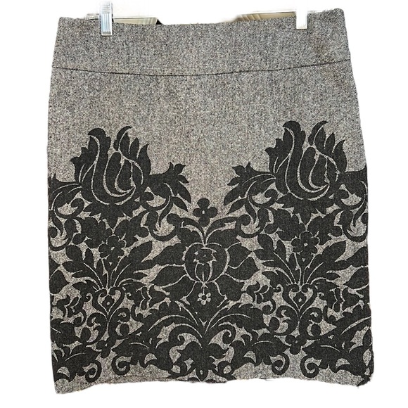 Dresses & Skirts - Rafaella Wool Blend Knee Length Tweed Skirt